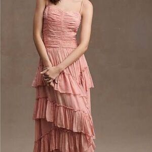 Anthropologie BHLDN Jessa Strapless Gown - Size 4